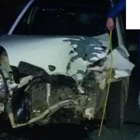 Нетрезвый водитель «Тойоты» протаранил попутный «Хендэ», 2 человека ранены